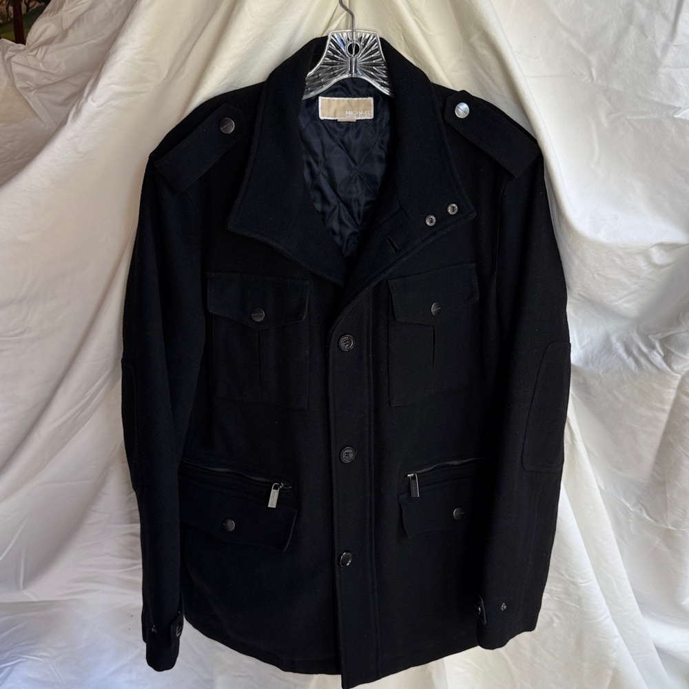 Michael Kors Black Jacket with Quilted Interior